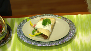 Jahňací kebab s pikantnou čili omáčkou