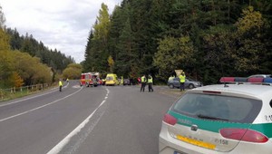 Smrteľná nehoda. Zrážku neprežil jeden človek