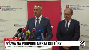 Tlačová beseda o podpore hlavného mesta kultúry