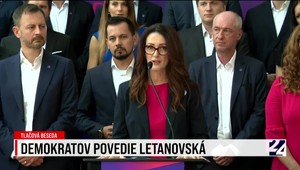 Tlačová beseda strany Demokrati, ktorú po novom povedie Andrea Letanovská