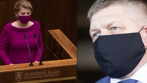 Fico sa po prejave prezidentky vyjadril na kameru TV JOJ. Jej slová z výročnej správy o stave republiky ostro skritizoval