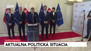 Tlačová beseda premiéra Fica o aktuálnej politickej situácii