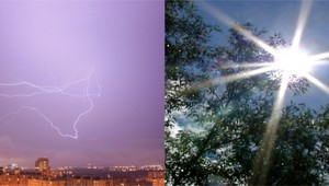 Slnečné dni sa prestriedajú s búrkami. Takéto počasie čaká Slovensko cez víkend