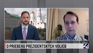 Štúdio 24 o priebehu prezidentských volieb v Rusku