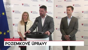 Tlačová beseda ministra Takáča k pozemkovým úpravám