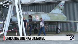 Spektrum 24 o unikátnej zbierke lietadiel