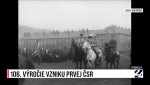 Štúdio 24: 106. výročie vzniku prvej ČSR