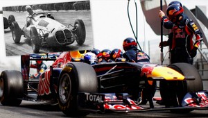 Zabavte sa! Zastávka v boxoch v roku 1950 a dnes...