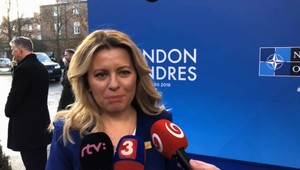 Prezidentka Zuzana Čaputová na summite NATO v Londýne
