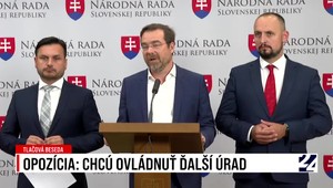Tlačová beseda opozície o čistkách v zdravotníctve
