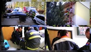 Opitý muž (31) vyliezol na lešenie. A nie a nie zísť dole