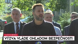Tlačová beseda primátora Valla: Výzva vláde ohľadom bezpečnosti