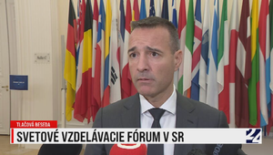 Tlačová beseda ministra školstva Tomáša Druckera