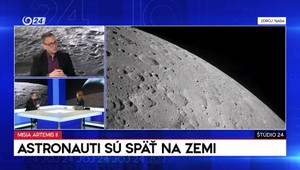 Štúdio 24: Astronauti sú späť na Zemi