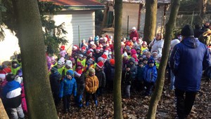 Do Horského parku prišiel Mikuláš, odmenil športuchtivé deti