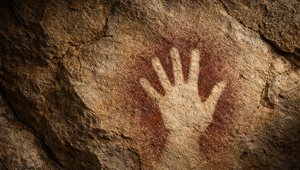 Tento nenápadný odtlačok mení pohľad na praveké umenie