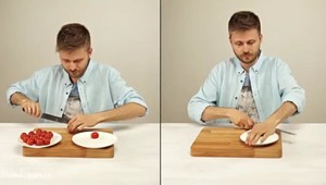 VIDEO: Pozrite si, ako nakrájať paradajky za 5 sekúnd!