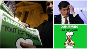Turecký premiér o Charlie Hebdo: Provokácia a zneužitie slobody slova