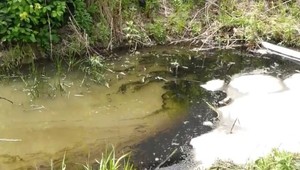 Neznáma látka v potoku: V minulosti spôsobil tento tok veľké škody