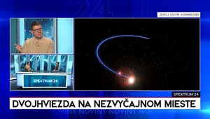 Spektrum 24 o objave dvojhviezdy na nezvyčajnom mieste