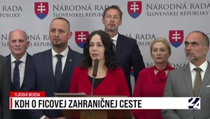 Tlačová beseda strany KDH o Ficovej zahraničnej ceste