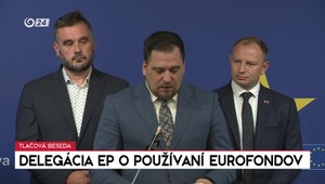 Tlačová beseda: Delegácia EP o používaní eurofondov