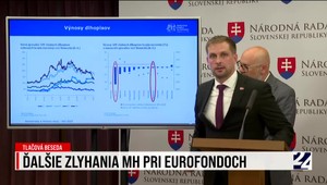 Tlačová beseda strany Hlas-SD o zlyhaniach v oblasti eurofondov