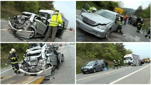 Pri nehode pod Strečnom zomreli dvaja muži, vodič ušiel po vlastných