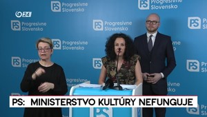 Tlačová beseda PS: Ministerstvo kultúry nefunguje