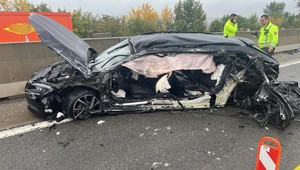 Dopravná nehoda na D1: Vodič prešiel do protismeru, kde sa zrazil s ďalším autom