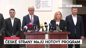Tlačová beseda: České strany majú hotový program