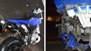 Tragická noc pri Rožňave: 16-ročný mladík na motorke sa čelne zrazil s kamiónom