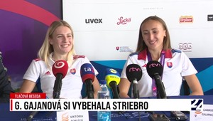 Tlačová beseda Gabriely Gajanovej po získaní striebra