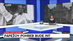 Štúdio 24: Pápežov pohreb bude iný