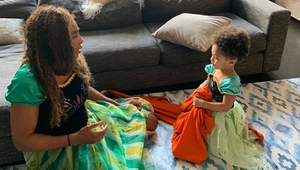 Najrozkošnejšie VIDEO! Mama Serena a jej malá dcérka ako princezné!