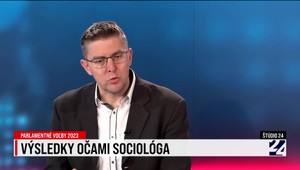 Štúdio 24 o výsledkoch volieb očami sociológa
