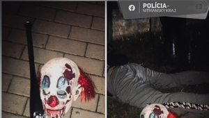 Na nitrianskom sídlisku vyčíňal muž s maskou klauna a bejzbalovou pálkou