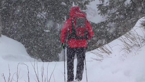 VIDEO: Vysoké Tatry zasiahla víchrica. Hrozba pádu lavín neodradila turistov