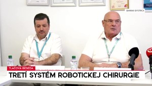 Tlačová beseda o treťom systéme robotickej chirurgie
