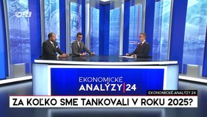 Ekonomické Analýzy 24: Cenu plynu ovplyvňuje nádej na koniec vojny na Ukrajine, tvrdí Kočiš