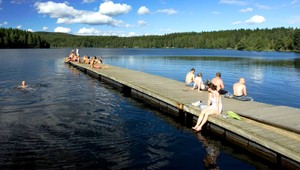 Voda, slnko, teplo a na Domaši je Slovákov ako šafránu