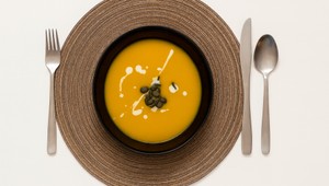 Hokkaido polievka so slnečnicovými semiačkami