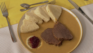Hlavné jedlo: 4 biele srdiečka
