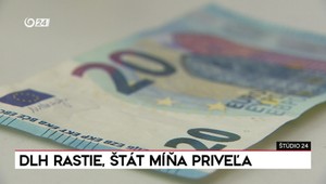 Štúdio 24: Dlh rastie, štát míňa priveľa