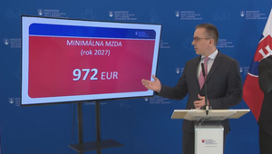 Tlačová beseda Erika Tomáša o vyššej minimálnej mzde v roku 2027