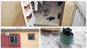 V byte vybuchla plynová bomba, žena skončila s popáleninami