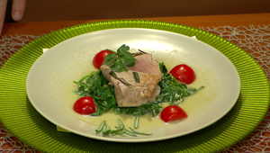 Steak s tuniakom na tuniský spôsob