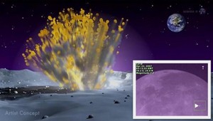 Do Mesiaca vpálil meteorit, zachytila to kamera NASA