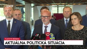 Tlačová beseda SaS k aktuálnej politickej situácii