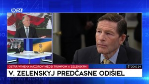 Štúdio 24: Zelenskyj predčasne odišiel z Bieleho domu